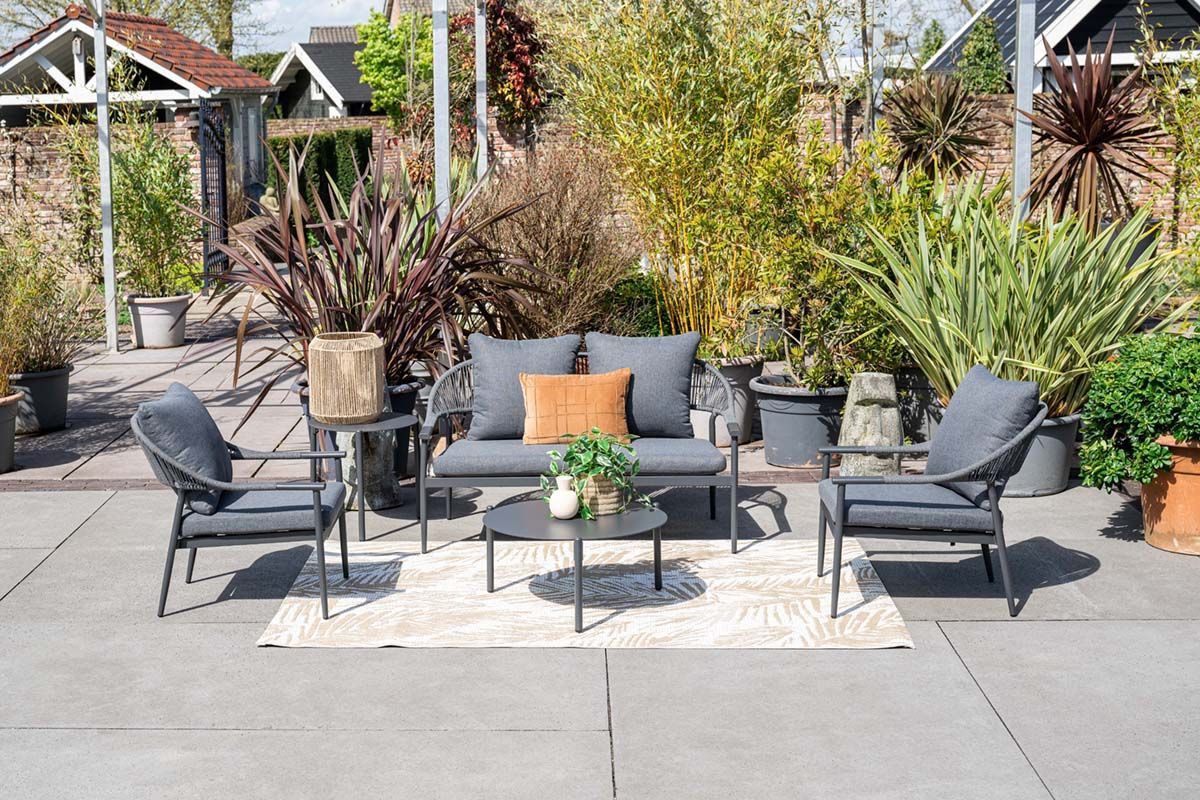 Ex Display Santiago Lounge Set - 5 Piece