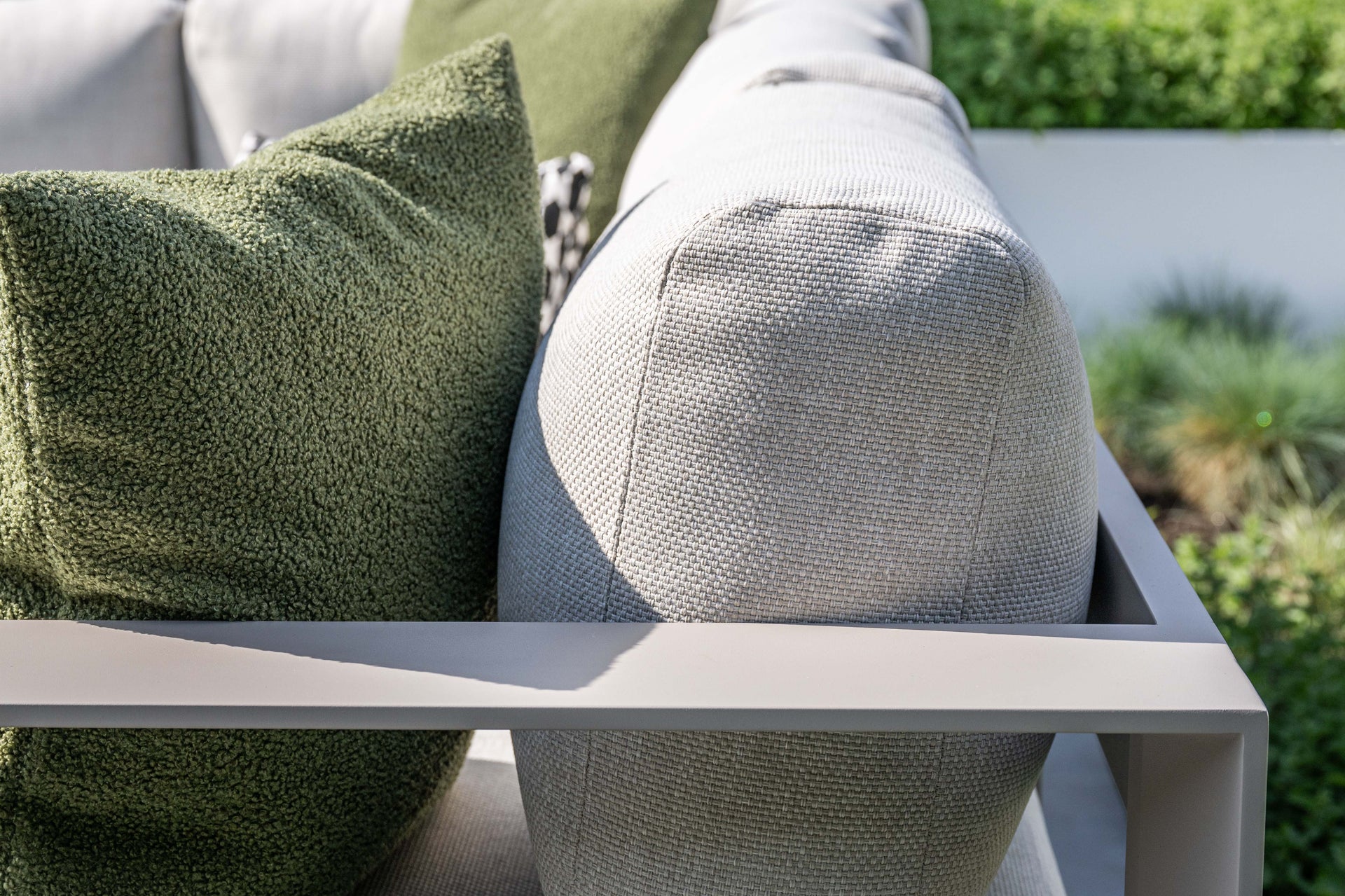 Levanto - Outdoor Corner Sofa Group with Dining Table and Bench