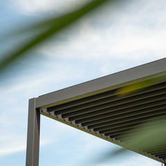 Tivoli 3m x 3m Grey Frame Free Standing Pergola
