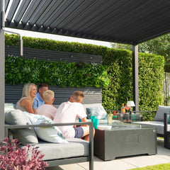 Tivoli 3m x 3m Grey Frame Free Standing Pergola