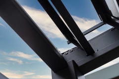 Tivoli 3.6m x 3m Grey Frame Free Standing Pergola