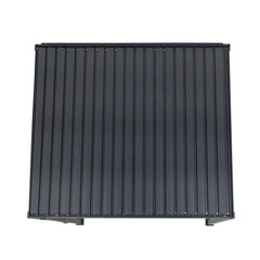 Tivoli 3m x 3m Grey Frame Wall Mounted Pergola