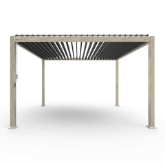 Tivoli 4m x 3m Wood Effect Free Standing Pergola