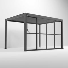 Tivoli E-LED 6m x 3m Grey Frame Free Standing Pergola