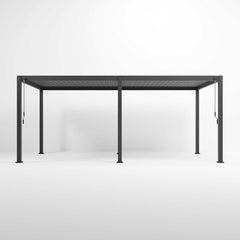 Tivoli 6m x 3.6m Grey Frame Free Standing Pergola