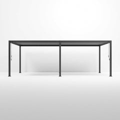 Tivoli 8m x 3m Grey Frame Free Standing Pergola