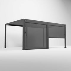 Tivoli E-LED 6m x 3m Grey Frame Free Standing Pergola