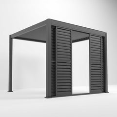 Tivoli E-LED 6m x 3m Grey Frame Free Standing Pergola