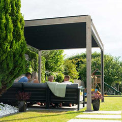 Tivoli 3m x 3m Wood Effect Free Standing Pergola