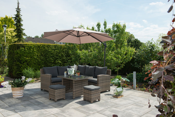 Sand Canopy Cantilever Round Parasol