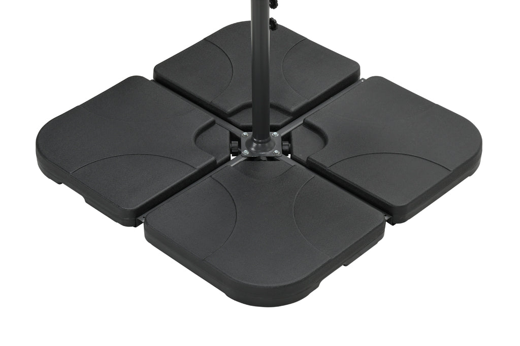 Set of 4 Parasol Cross Base Weights