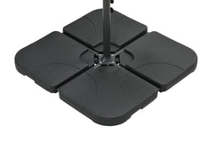 Set of 4 Parasol Cross Base Weights