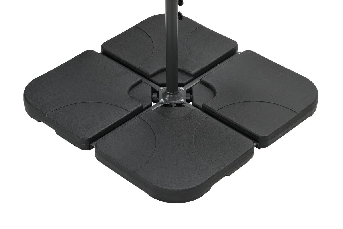 Set of 4 Parasol Cross Base Weights