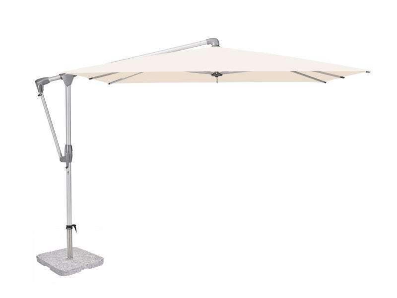 Glatz Sunwing Casa Parasol - 270cm x 270cm Square Cantilever with Static Base