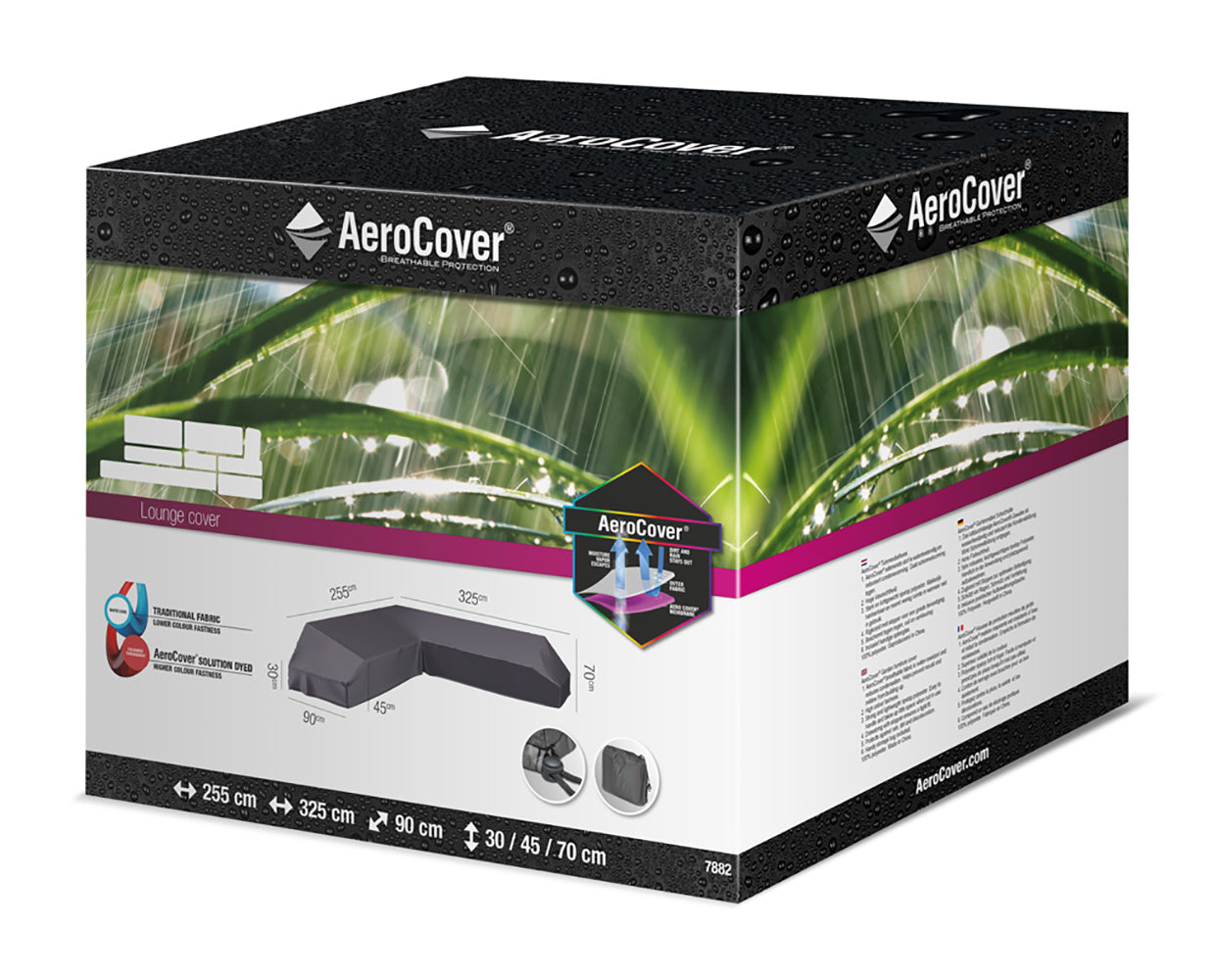 AeroCover Outdoor Seating - Right Hand - 325cm x 255cm x 90cm x 70cm