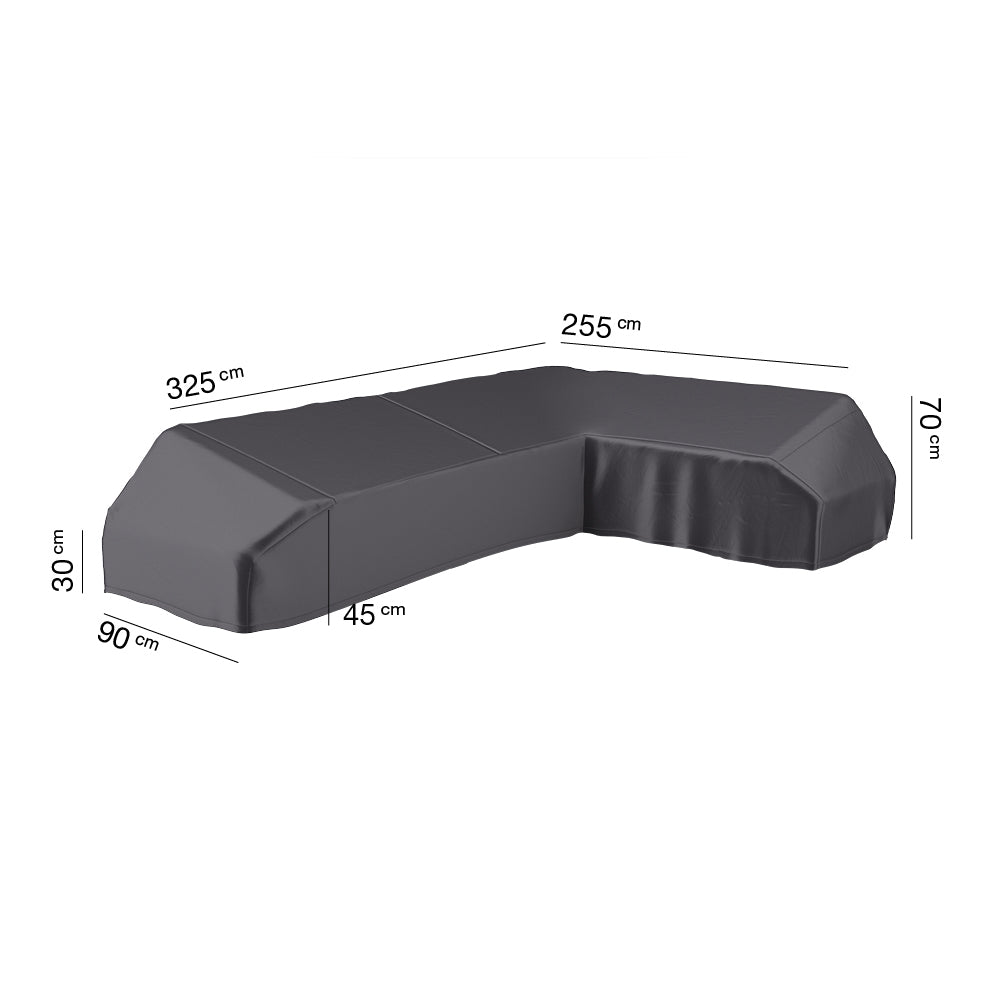 AeroCover Outdoor Seating - Left Hand - 325cm x 255cm x 90cm x 70cm