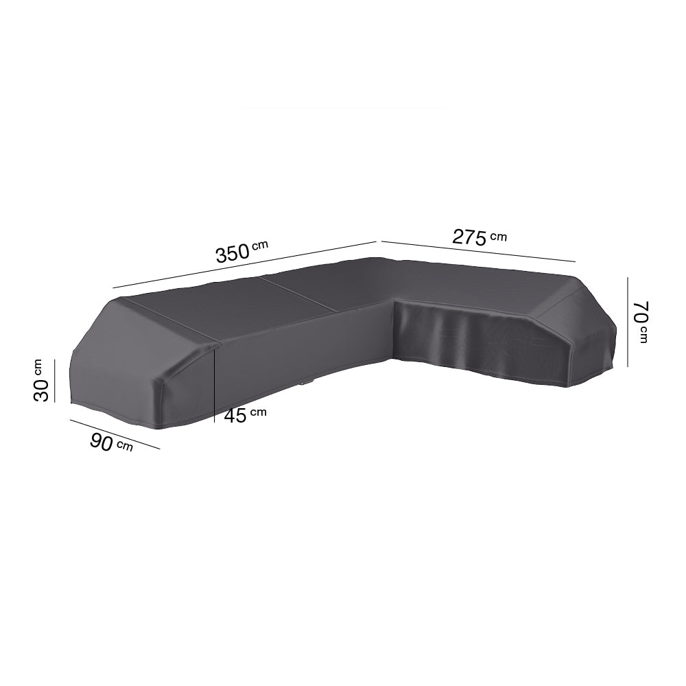 AeroCover Outdoor Seating - Left Hand -  350cm x 275cm x 90cm x 70cm