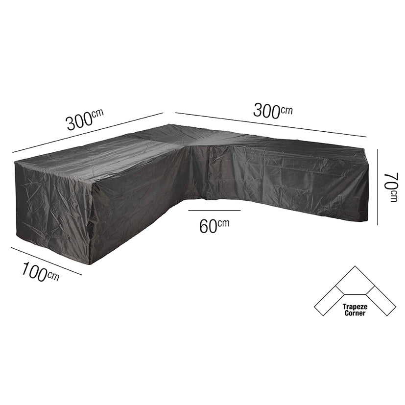 AeroCover Corner Group Trapeeze 300cm x 300cm x 100cm x 70cm