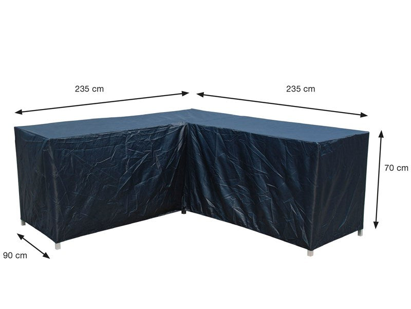 Coverit Corner L-Shaped 235cm x 235cm x 90cm x 70cm