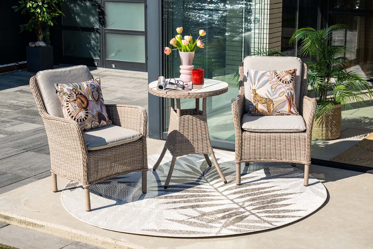 Jersey 2 Seater Relaxing Bistro Set