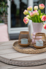 Jersey 6 Seater Oval Dining Suite with Lazy Susan