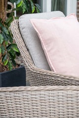 Jersey 6 Seater Oval Dining Suite with Lazy Susan