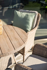 Jersey 4 Seater Round Dining Suite