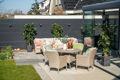 Jersey 4 Seater Round Dining Suite