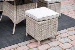 Jersey Corner Sofa with Height Adjustable Table