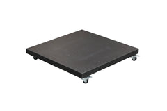 Hawaii 300cm x 300cm Lumen LED Square Cantilever Parasol with 90kg Moveable Granite Base