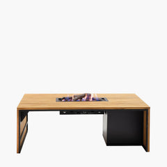 Snug Teak 140 Rectangular Fire Pit