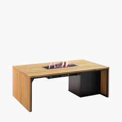 Snug Teak 140 Rectangular Fire Pit