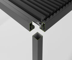 Aviero 3m x 4m Retractable Free Standing Pergola