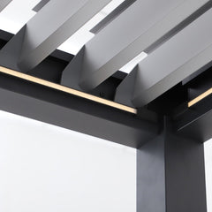 Aviero 3m x 4m Retractable Free Standing Pergola