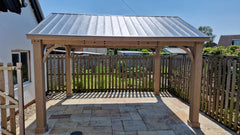 Cotswold 4.2m x 3.6m Wooden Pergola