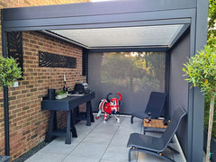 Sagres 3.6m x 3m Wall Mounted Pergola