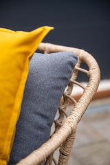 Edison Natural - Eight Seater Oval Dining Suite with Margriet Chairs