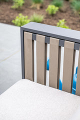 Bologna Corner Lounge Set with Height Adjustable Table