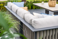 Bologna Corner Lounge Set with Height Adjustable Table