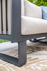 Bologna Corner Lounge Set with Height Adjustable Table