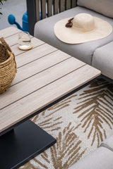 Bologna Corner Lounge Set with Height Adjustable Table