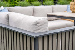 Bologna Corner Lounge Set with Height Adjustable Table