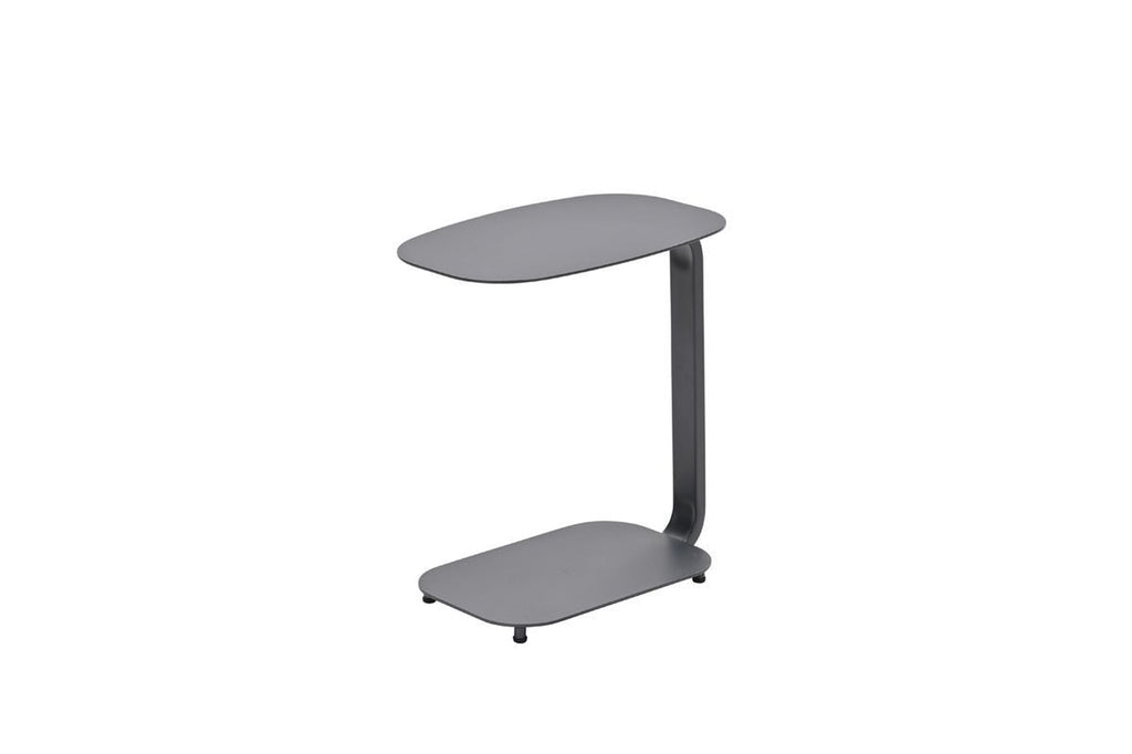 Lucca Laptop Table - Taupe and Carbon Black