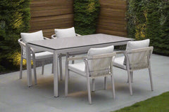 Domingo 4 Seater Dining Table with Monti Dining Chairs