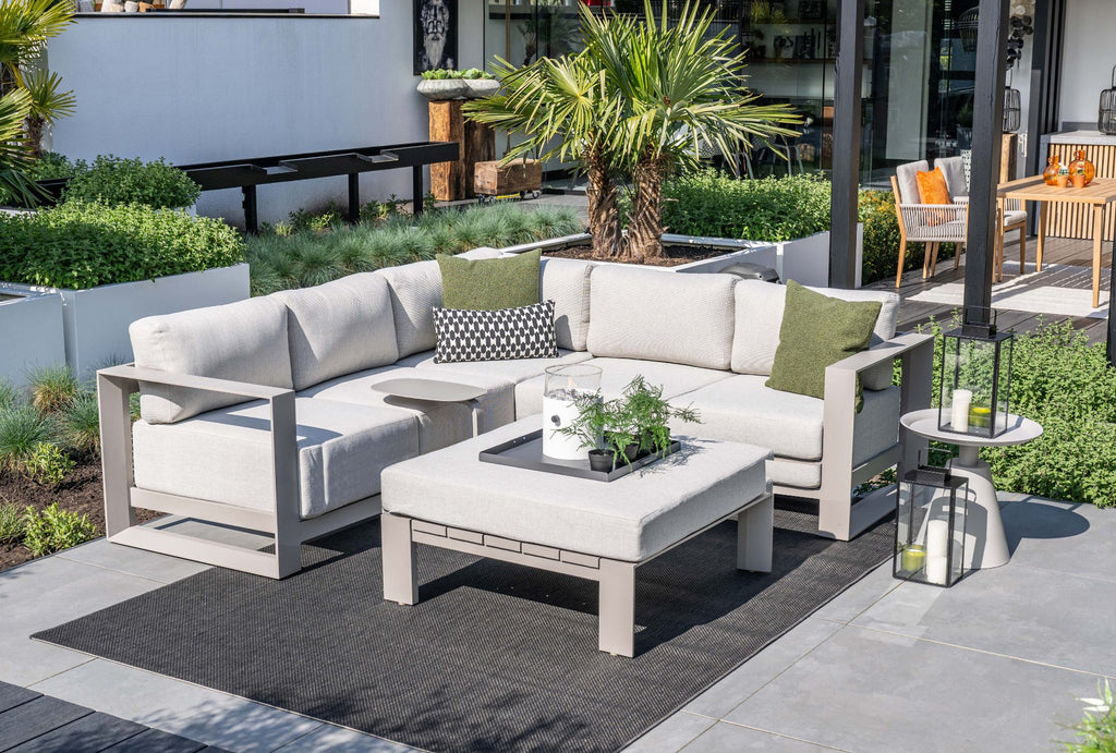 Levanto - Outdoor Corner Sofa with Ottoman