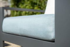 Lincoln Charcoal - Armchair with Optional Footstool