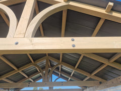 Ex- Display Cotswold 4.2m x 3.6m Wooden Pergola