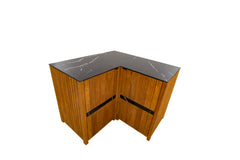 Avellino Teak Outdoor Kitchen Corner Unit