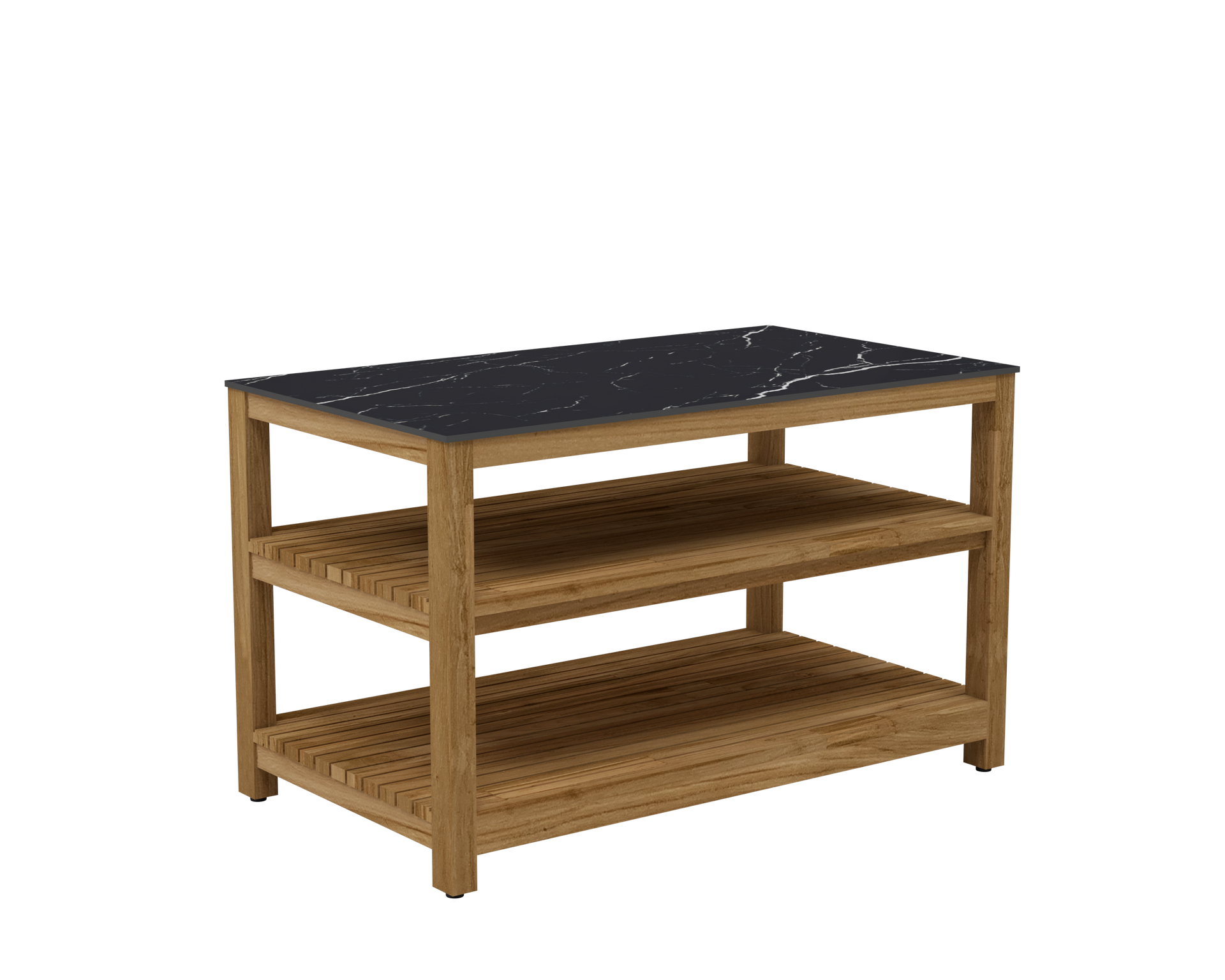 Avellino Teak BBQ Table Unit Only