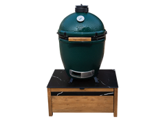 Avellino Teak Kitchen Low Table for Large Green Egg